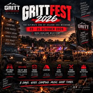 GRITTFEST 2026 - 23rd-25th October